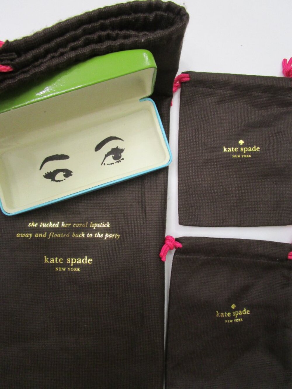 Eyeglass Case Dust Bag Purse Drawstring Cover Jewelry